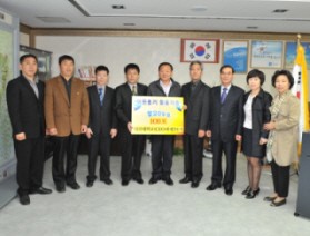 대진대학교 “CEO과정 21기˝ 이웃돕기 쌀 기탁